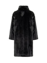 Herno Cappotto in Pelliccia Ecologica Nero - Abbigliamento Donna | Lidia Shopping