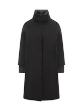 Herno Wool Coat with Padded High Collar - Collezione Happy Birthday | Lidia Shopping