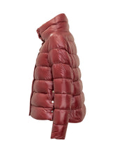 Herno Piumino Rosso Lucido con Collo Alto - Abbigliamento Donna | Lidia Shopping