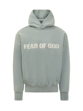 Light Blue Hoodie with Logo Fear of God - Collezione Happy Birthday | Lidia Shopping