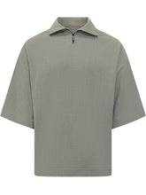 Fear of God Grey Lightweight Zip Polo - Collezione Happy Birthday | Lidia Shopping