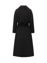 Weekend Max Mara Black Wool Coat with Belt - Collezione Happy Birthday | Lidia Shopping