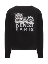 Kenzo Black Tiger Logo Cardigan for Men - Collezione Happy Birthday | Lidia Shopping
