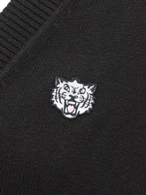 Kenzo Black Tiger Logo Cardigan for Men - Collezione Happy Birthday | Lidia Shopping