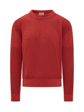 Kenzo Red Crew Neck Sweater for Men - Collezione Happy Birthday | Lidia Shopping