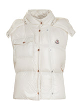 Gilet Imbottito Bianco Senza Maniche di Moncler - Abbigliamento Donna | Lidia Shopping