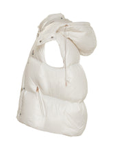 Gilet Imbottito Bianco Senza Maniche di Moncler - Abbigliamento Donna | Lidia Shopping