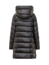 Moncler Women's Long Jacket Black - Collezione Happy Birthday | Lidia Shopping