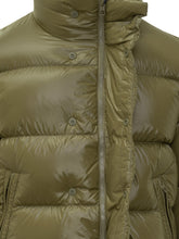 Moncler Shiny Green Down Jacket for Men - Collezione Happy Birthday | Lidia Shopping