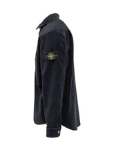 Black Overshirt with Front Pocket Stone Island - Collezione Happy Birthday | Lidia Shopping