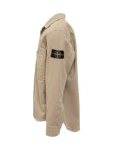 Stone Island Beige Cotton Overshirt - Collezione Happy Birthday | Lidia Shopping