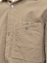 Overshirt Stone Island in Cotone Beige - Abbigliamento Uomo | Lidia Shopping