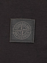Stone Island Black Long Sleeve Polo with Logo for Men - Collezione Happy Birthday | Lidia Shopping