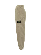 Pantaloni Stone Island in Cotone Beige - Abbigliamento Uomo | Lidia Shopping