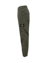 Military Green Pants with Logo Patch Stone Island - Collezione Happy Birthday | Lidia Shopping