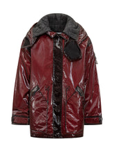 Stone Island Bordeaux Laminated Jacket with Quilted Collar - Collezione Happy Birthday | Lidia Shopping