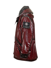 Stone Island Bordeaux Laminated Jacket with Quilted Collar - Collezione Happy Birthday | Lidia Shopping