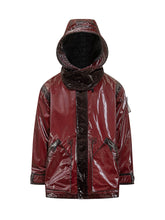 Stone Island Bordeaux Laminated Jacket with Quilted Collar - Collezione Happy Birthday | Lidia Shopping
