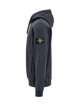 Stone Island Blue Hoodie - Collezione Happy Birthday | Lidia Shopping