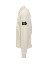 Stone Island Cream Long Sleeve Polo - Collezione Happy Birthday | Lidia Shopping