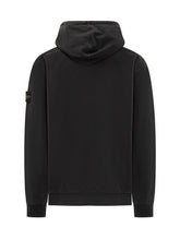 Stone Island Black Zip Hoodie - Collezione Happy Birthday | Lidia Shopping