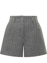 Iro Shorts Gessati Grigi Donna - Abbigliamento Donna | Lidia Shopping