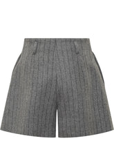 Iro Shorts Gessati Grigi Donna - Abbigliamento Donna | Lidia Shopping