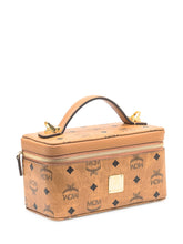 Borsa MCM Aren VI Crossbody in Visetos Cognac - Borse A Mano Donna | Lidia Shopping