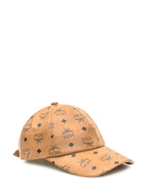 MCM Cap in Cognac Visetos - Collezione Happy Birthday | Lidia Shopping