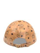 MCM Cap in Cognac Visetos - Collezione Happy Birthday | Lidia Shopping