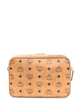 MCM Diamond VI Crossbody Bag in Cognac Visetos - Collezione Happy Birthday | Lidia Shopping