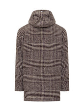 Montgomery Herno a Fantasia Pied de Poule con Cappuccio - Abbigliamento Uomo | Lidia Shopping