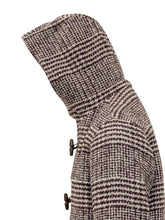 Montgomery Herno a Fantasia Pied de Poule con Cappuccio - Abbigliamento Uomo | Lidia Shopping