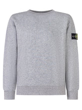 Stone Island Grey Cotton Sweatshirt - Collezione Happy Birthday | Lidia Shopping