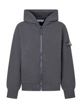 Stone Island Kids Grey Hoodie - Collezione Happy Birthday | Lidia Shopping