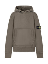 Green Hoodie Stone Island Kids - Collezione Happy Birthday | Lidia Shopping