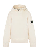 Ivory Hoodie Stone Island Kids - Collezione Happy Birthday | Lidia Shopping