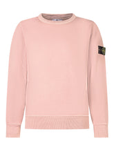 Stone Island Kids Pink Sweatshirt with Iconic Logo - Collezione Happy Birthday | Lidia Shopping