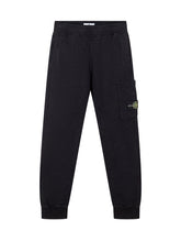 Black Cargo Pants Stone Island Kids - Collezione Happy Birthday | Lidia Shopping