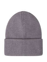 Y-3 Grey Beanie With Embroidered Logo - Collezione Happy Birthday | Lidia Shopping