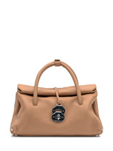Zanellato Dotta Centauro S in Pelle Beige - Borse Donna | Lidia Shopping