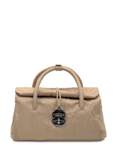Santoni Beige Leather Handbag - Collezione Happy Birthday | Lidia Shopping