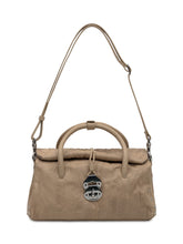 Santoni Beige Leather Handbag - Collezione Happy Birthday | Lidia Shopping