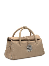 Santoni Beige Leather Handbag - Collezione Happy Birthday | Lidia Shopping