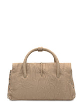 Santoni Beige Leather Handbag - Collezione Happy Birthday | Lidia Shopping