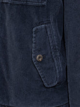 Fay Giacca in Velluto Blu con Collo Alto e Zip - Abbigliamento Uomo | Lidia Shopping