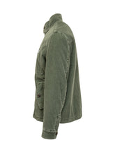 Fay Giacca in Velluto Verde con Collo Alto e Zip - Abbigliamento Uomo | Lidia Shopping