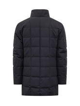 Fay Blue Down Jacket with Button Closure - Collezione Happy Birthday | Lidia Shopping