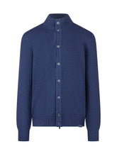 Fay Blue Wool Buttoned Cardigan - Collezione Happy Birthday | Lidia Shopping