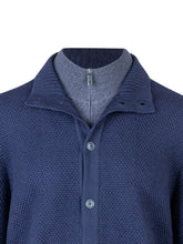Fay Blue Wool Buttoned Cardigan - Collezione Happy Birthday | Lidia Shopping